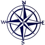 compass rose drawing