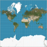 world map